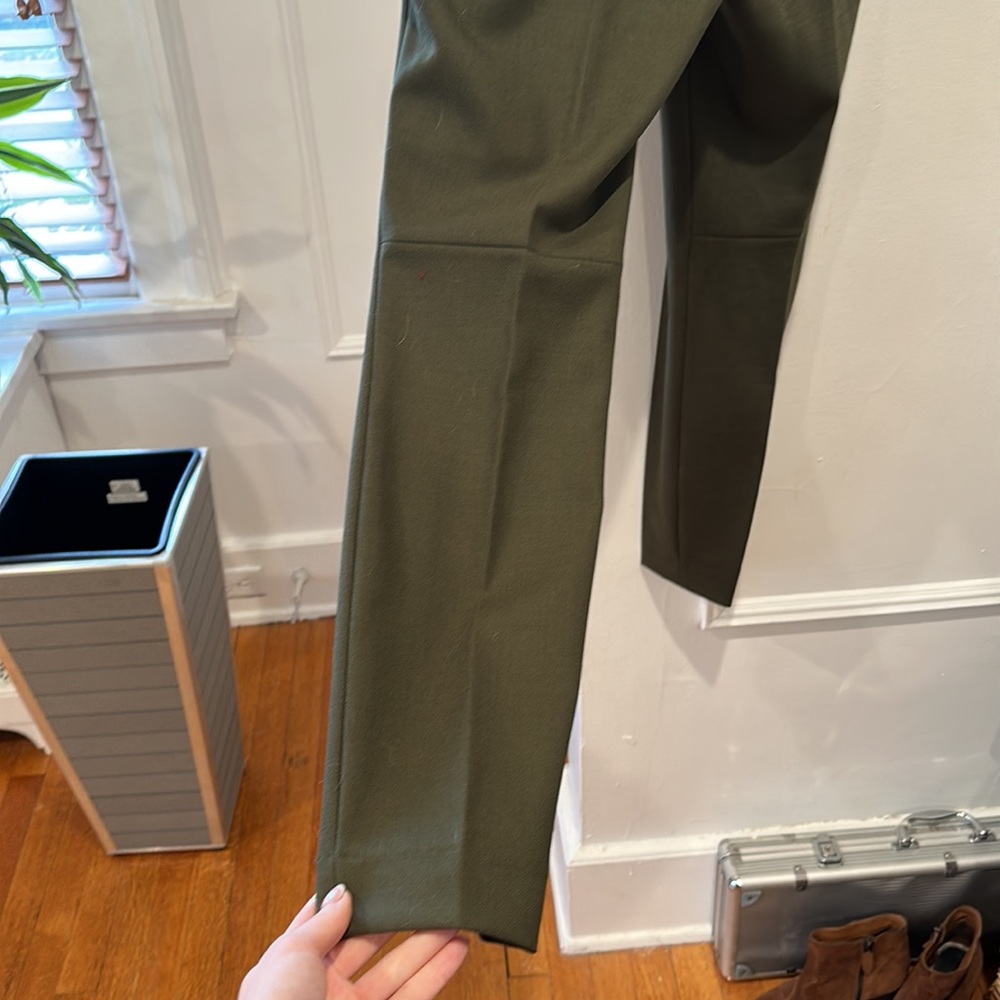NWT jcrew dark green Minnie pants - Picture 3 of 3